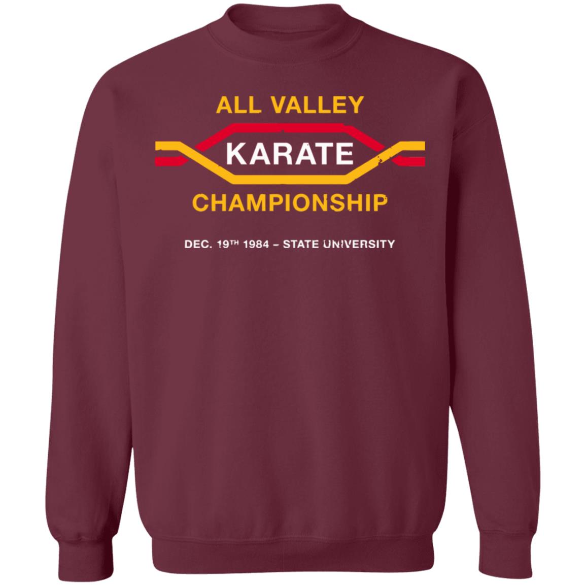 all valley karate tournament shirt black hoodie t shirt - Teechipus