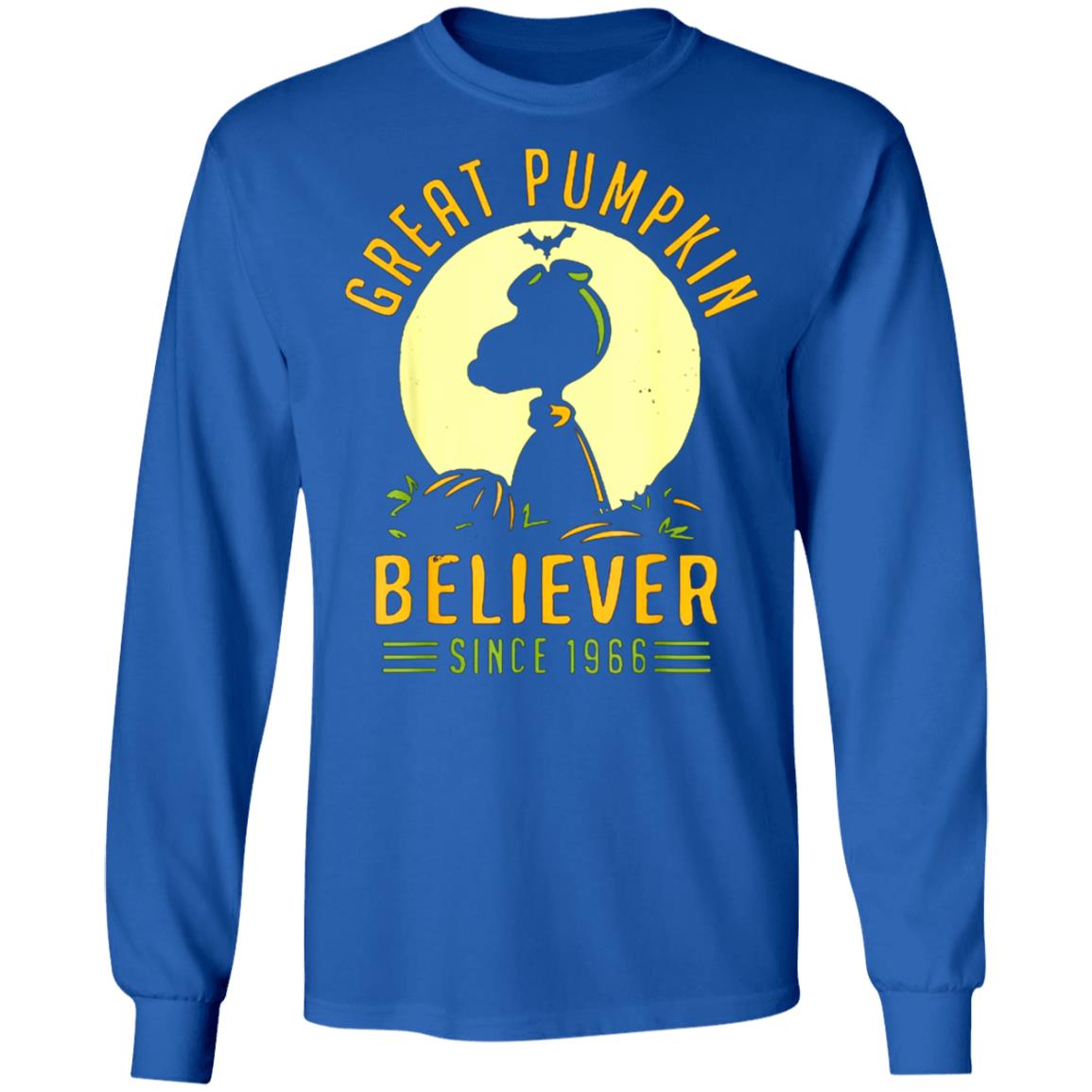great pumpkin believer t shirt black hoodie shirt - Teechipus