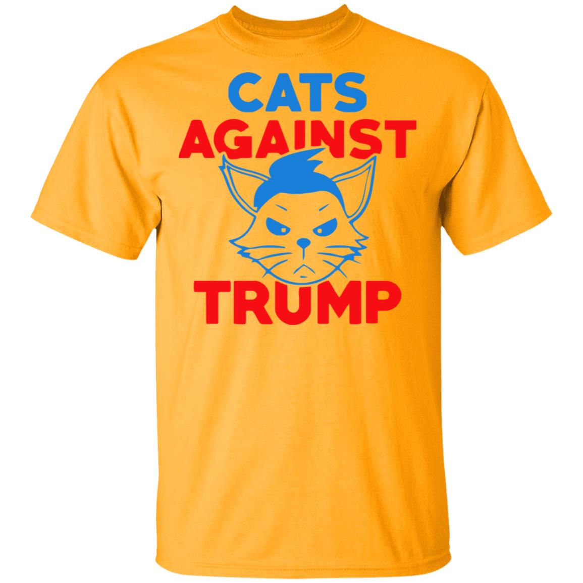 cats against trump shirt white hoodie t shirt - Teechipus