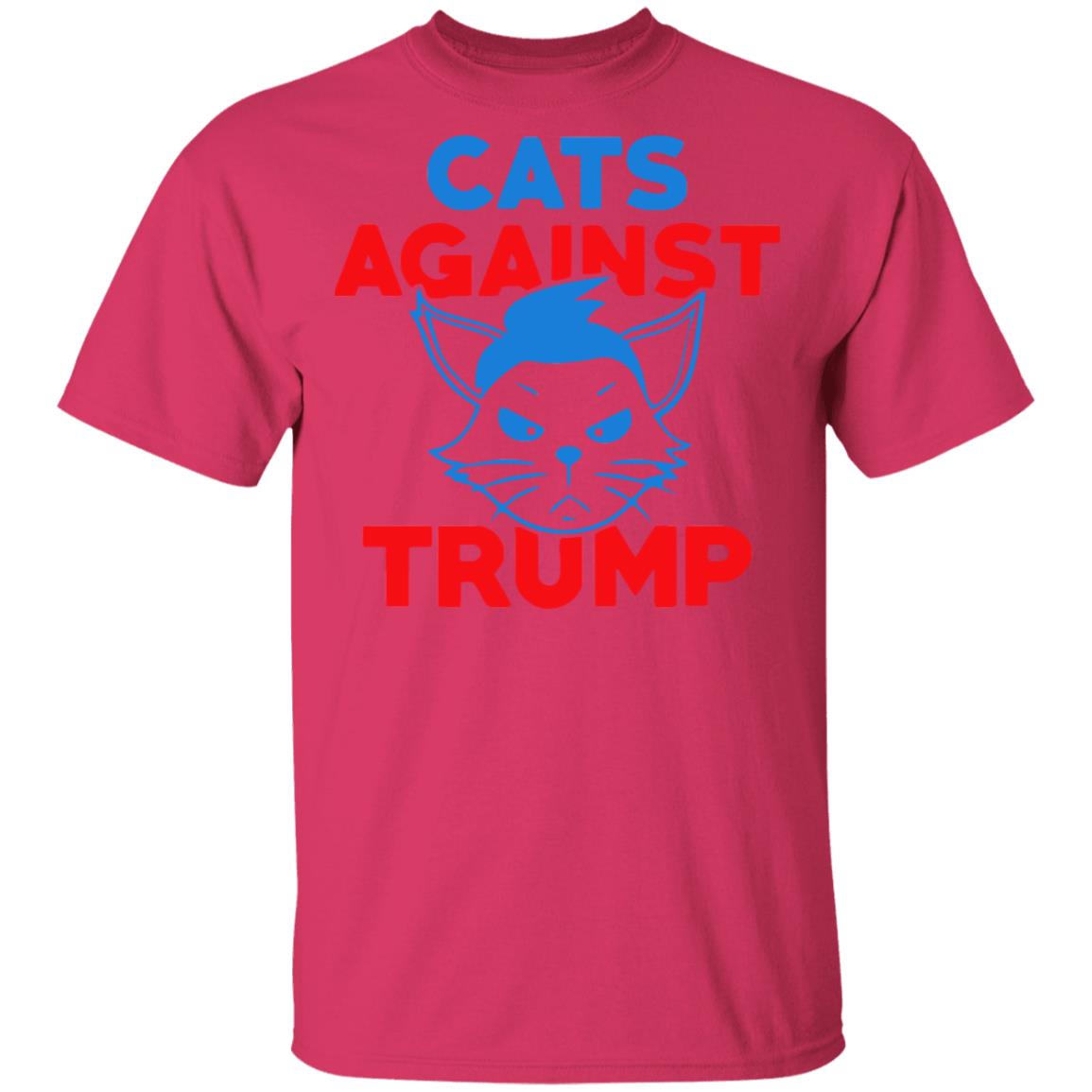 cats against trump shirt white hoodie t shirt - Teechipus