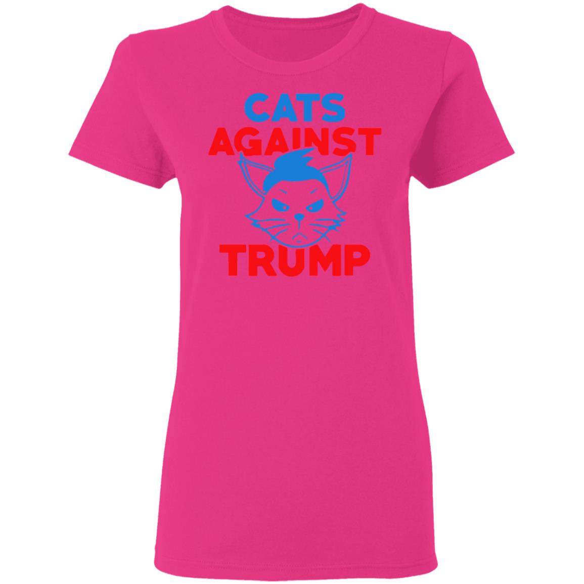 cats against trump shirt white hoodie t shirt - Teechipus