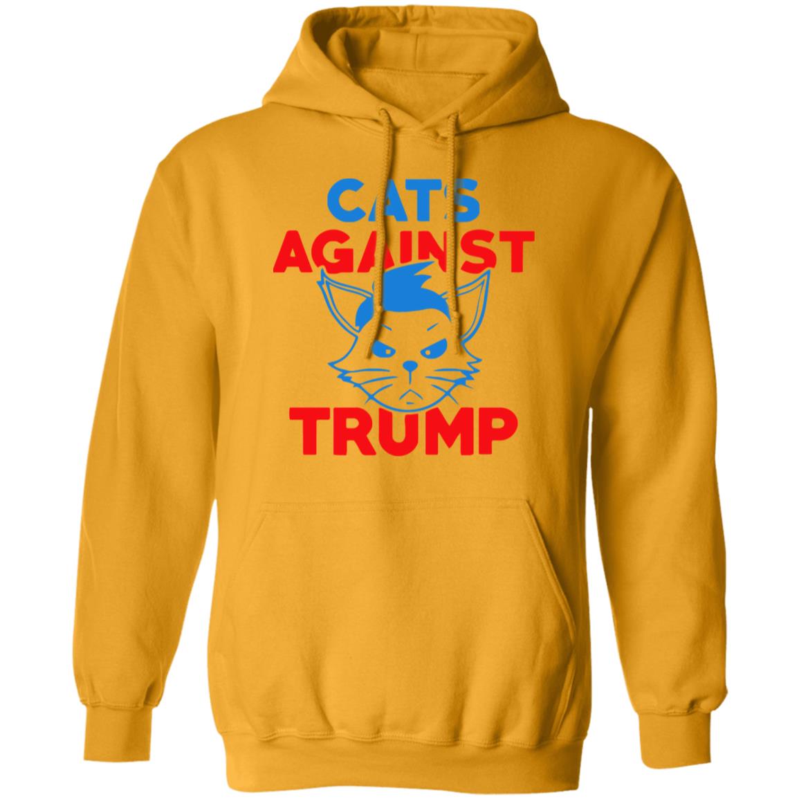 cats against trump shirt white hoodie t shirt - Teechipus