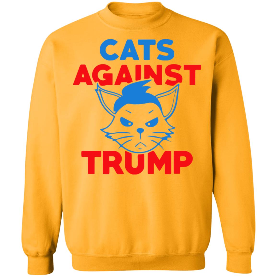cats against trump shirt white hoodie t shirt - Teechipus