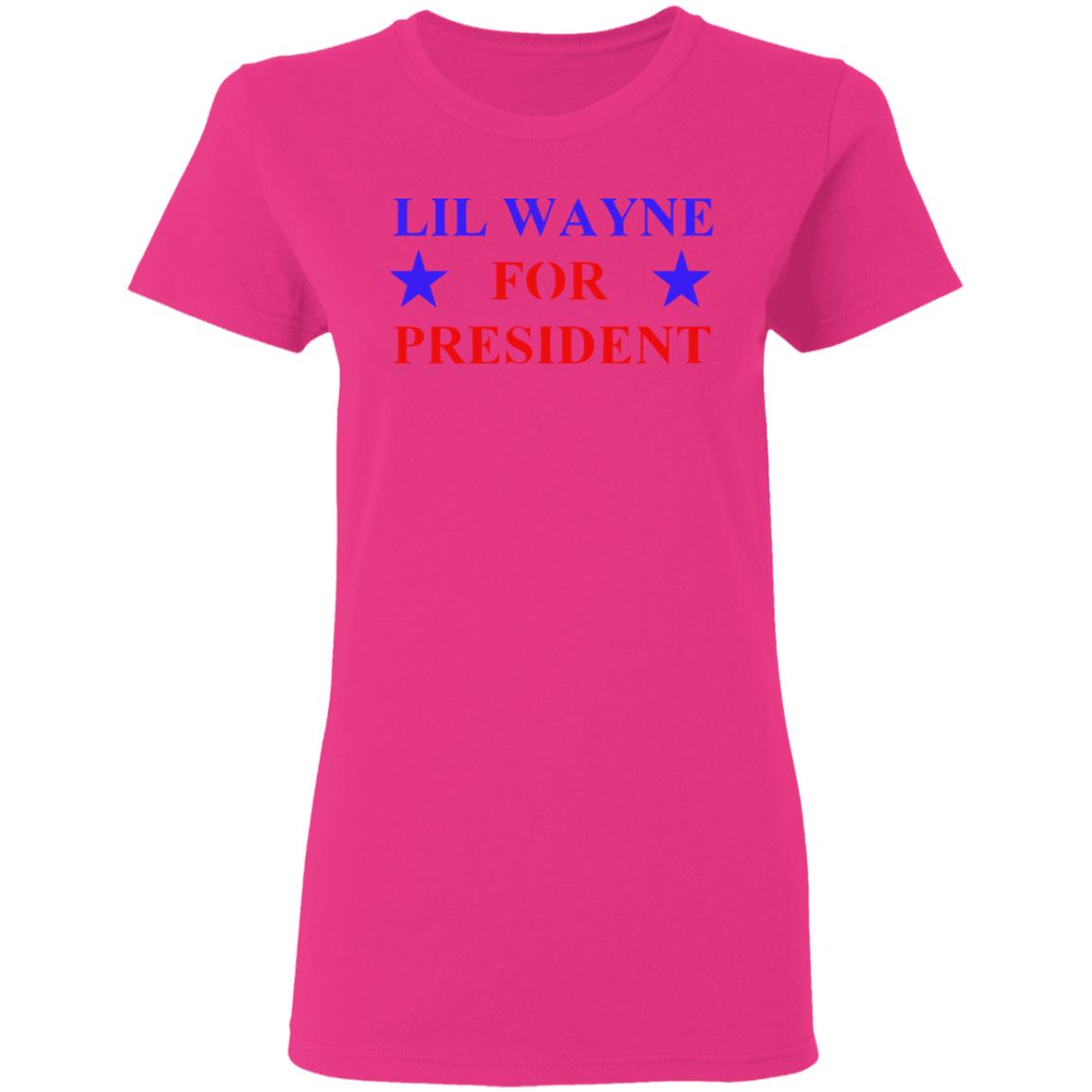 lil wayne for president shirt white hoodie t shirt - Teechipus