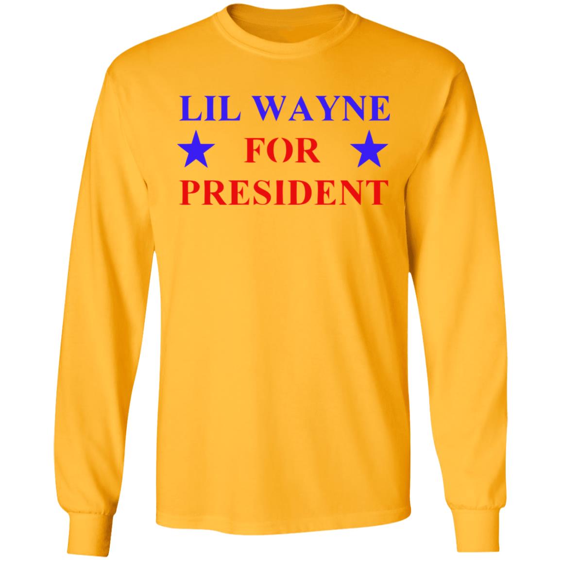 lil wayne for president shirt white hoodie t shirt - Teechipus