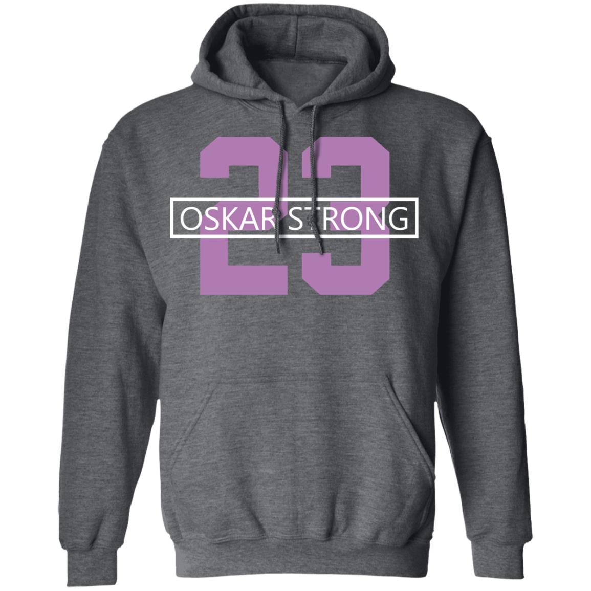 oskar strong shirt black hoodie t shirt - Teechipus