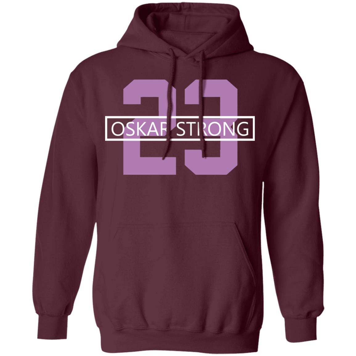 oskar strong shirt black hoodie t shirt - Teechipus