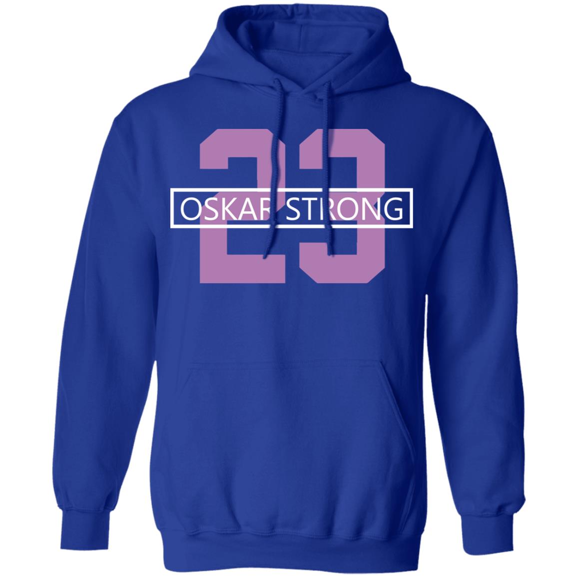 oskar strong shirt black hoodie t shirt - Teechipus