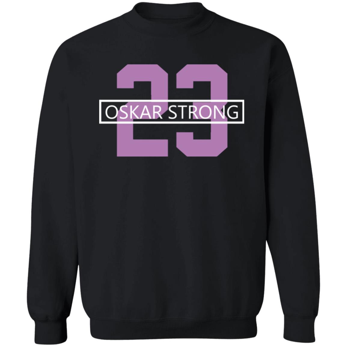 oskar strong shirt black hoodie t shirt - Teechipus