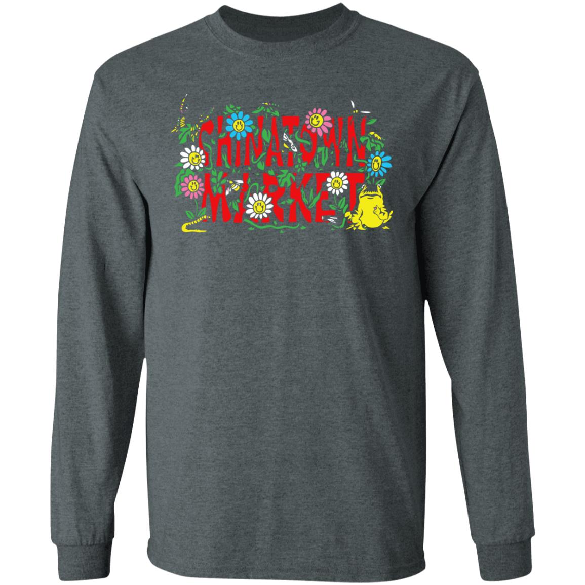 chinatown market shirt black hoodie t shirt - Teechipus