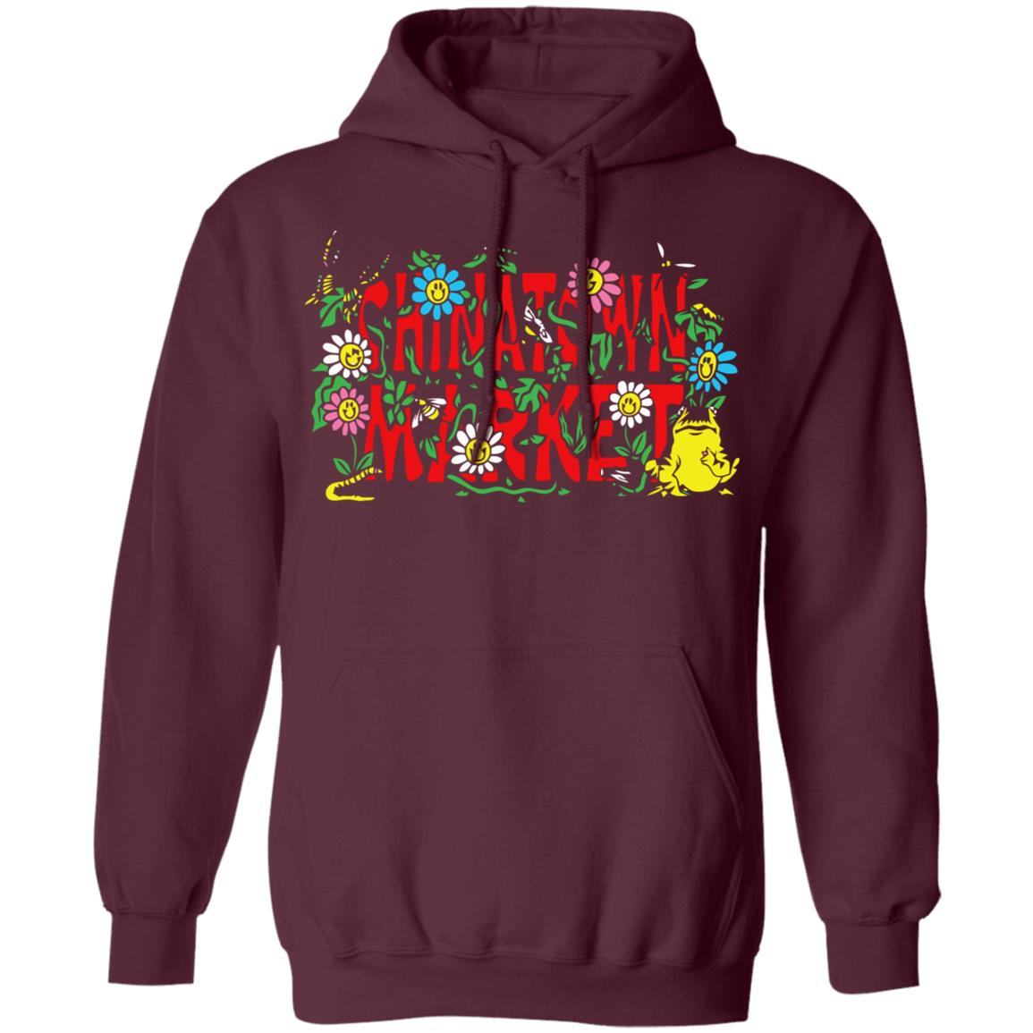 chinatown market shirt black hoodie t shirt - Teechipus