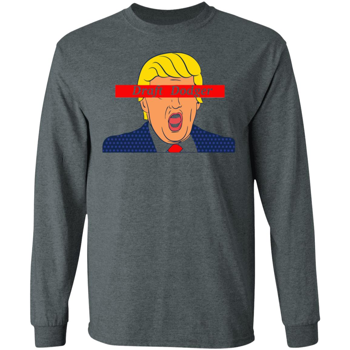 trump draft dodger t shirt black hoodie shirt - Teechipus