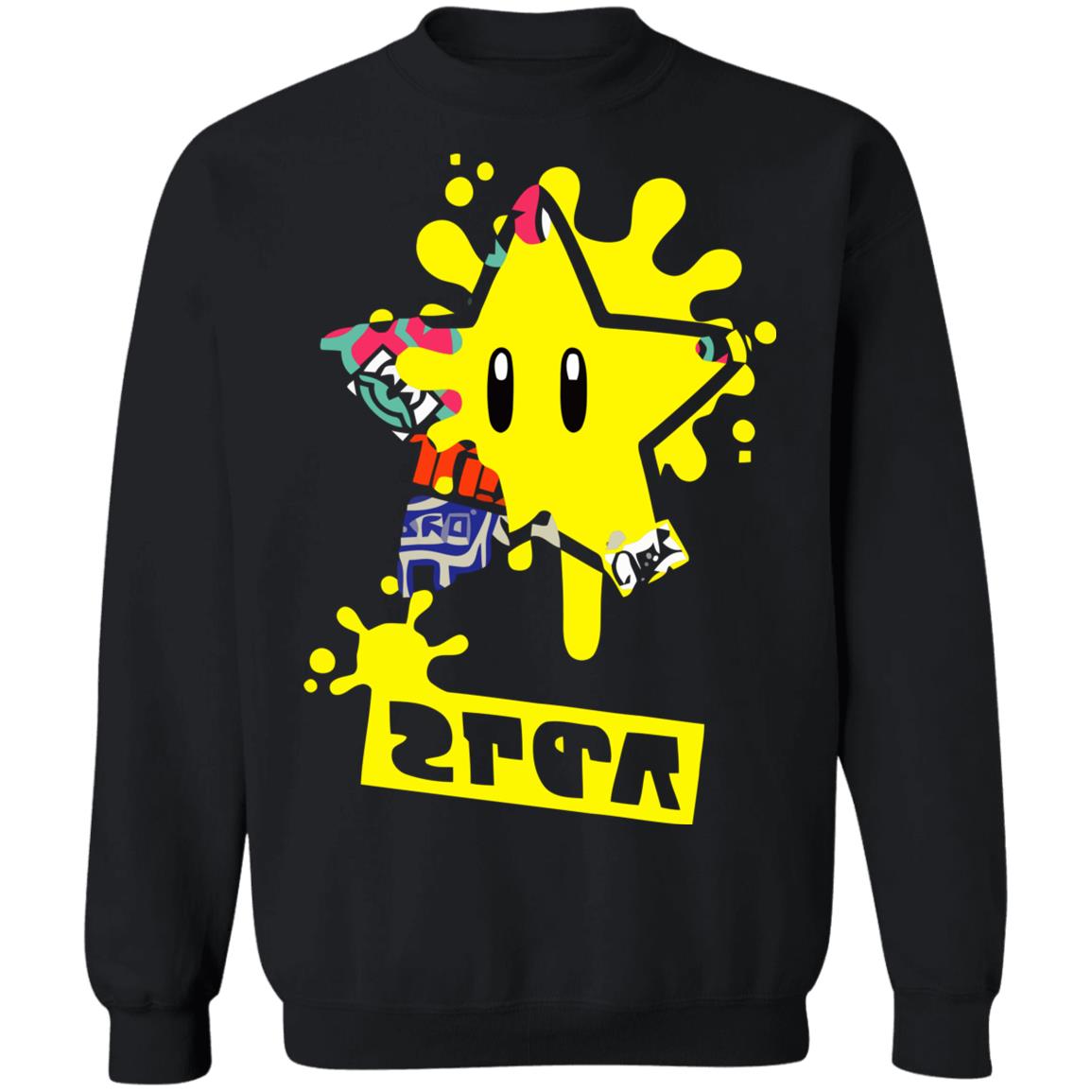 mario splatfest t shirt black hoodie shirt - Teechipus