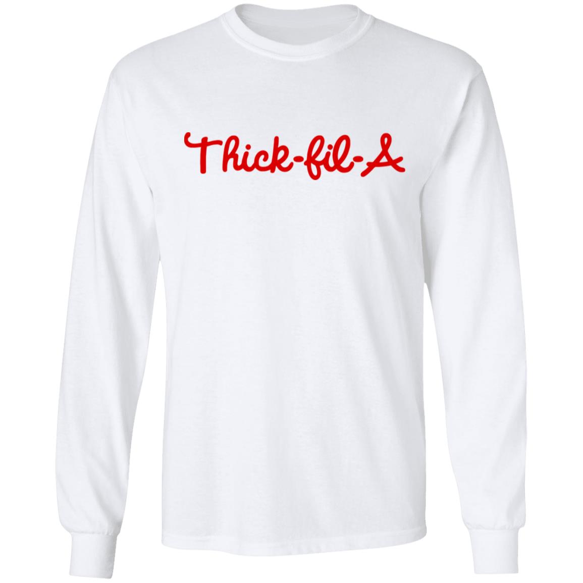 thick fil a t shirt white hoodie shirt - Teechipus