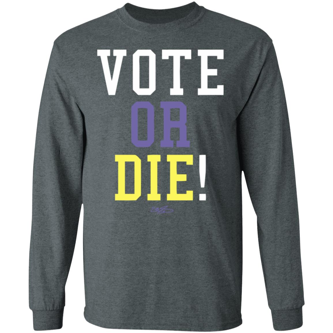 vote or die t shirt black hoodie shirt - Teechipus