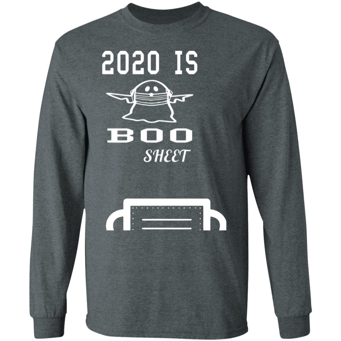 2020 is boo sheet t shirt black hoodie shirt - Teechipus