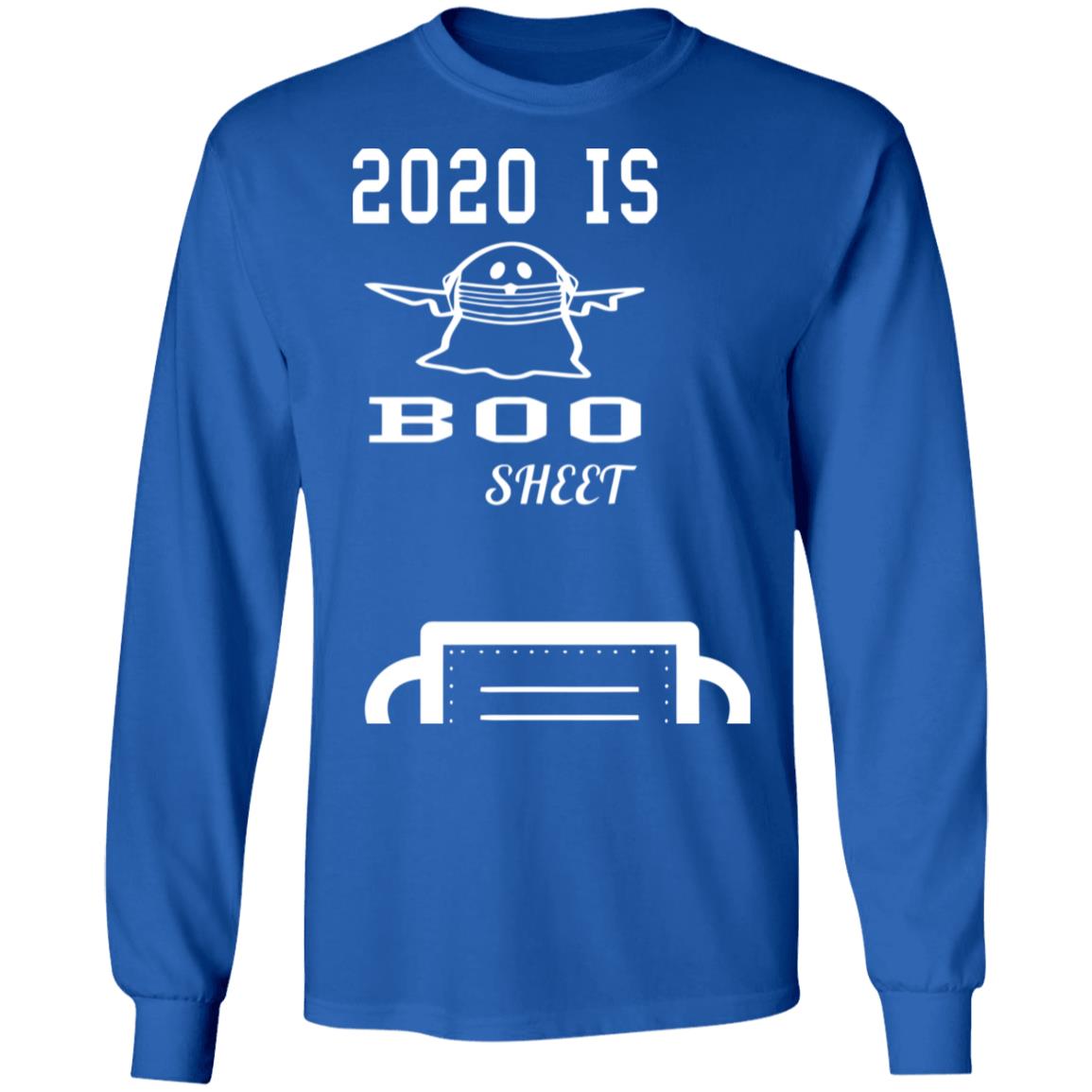 2020 is boo sheet t shirt black hoodie shirt - Teechipus