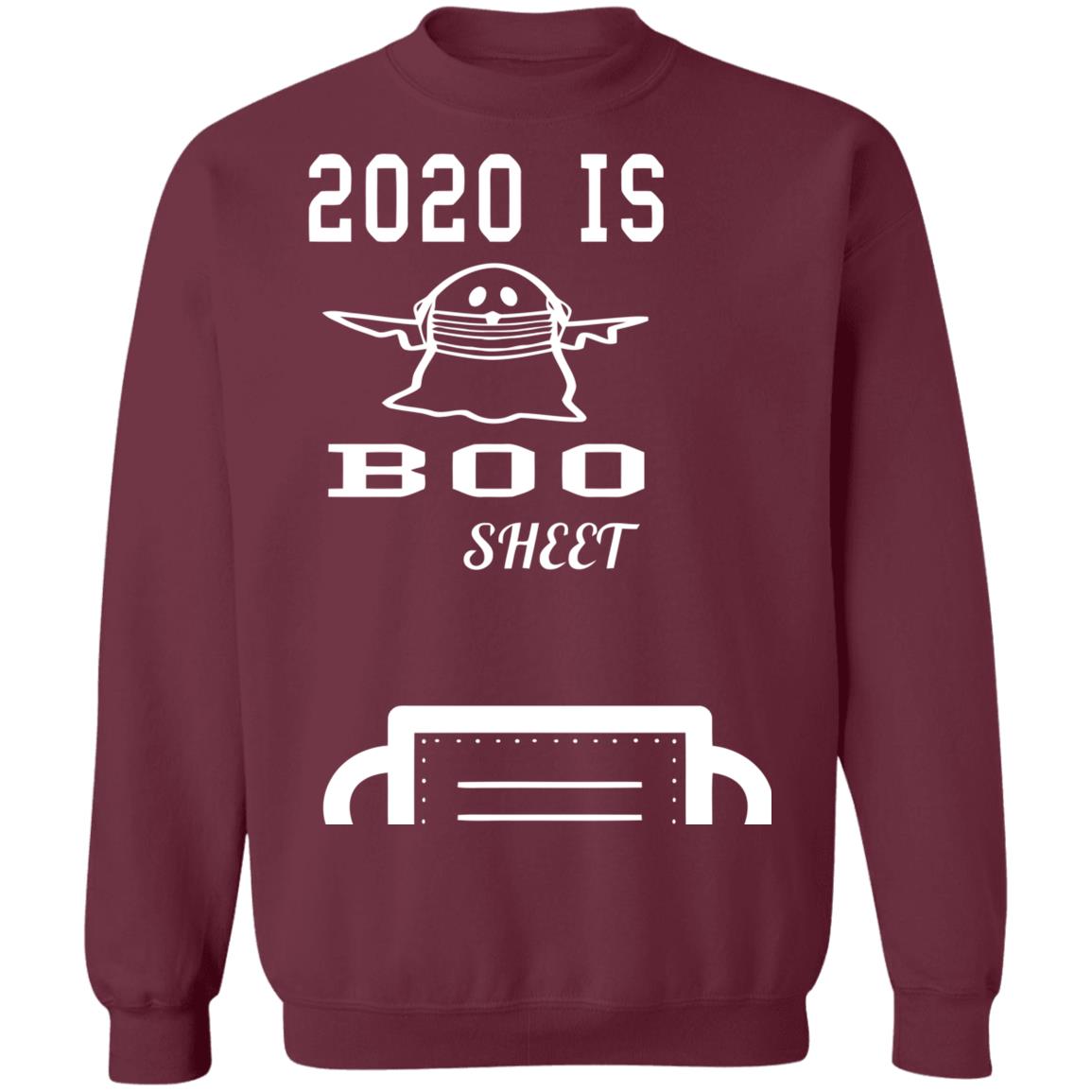 2020 is boo sheet t shirt black hoodie shirt - Teechipus