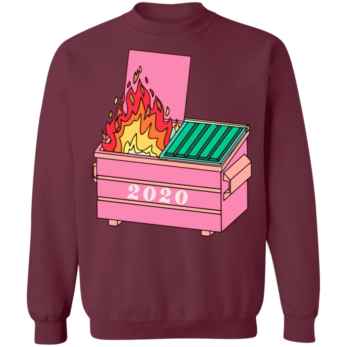 2020 dumpster fire shirt hoodie t shirt - Teechipus