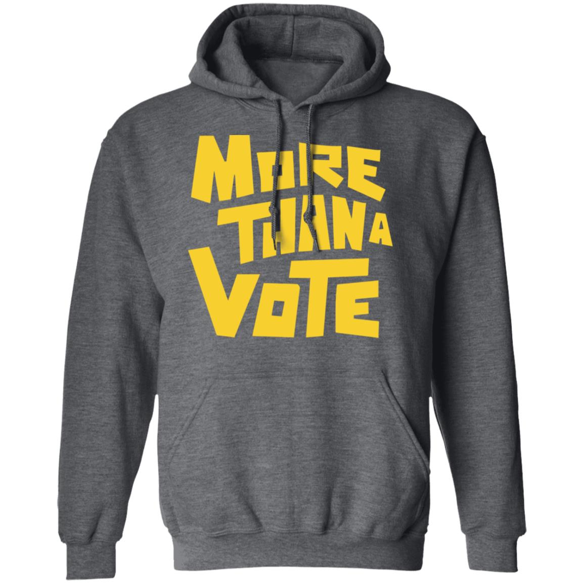 More Than A Vote Merch More Than A Vote Yellow shirt hoodie t shirt - Teechipus