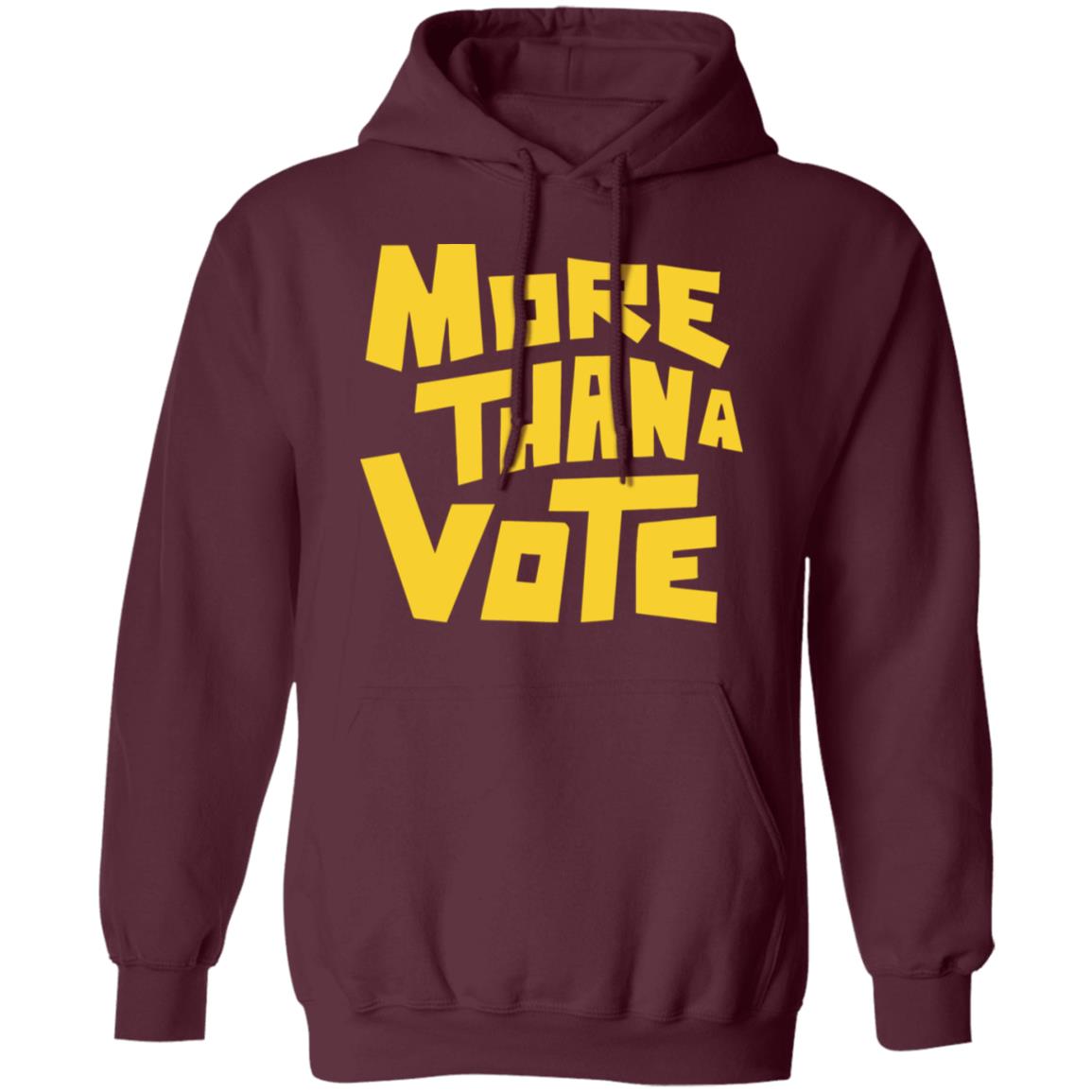 More Than A Vote Merch More Than A Vote Yellow shirt hoodie t shirt - Teechipus
