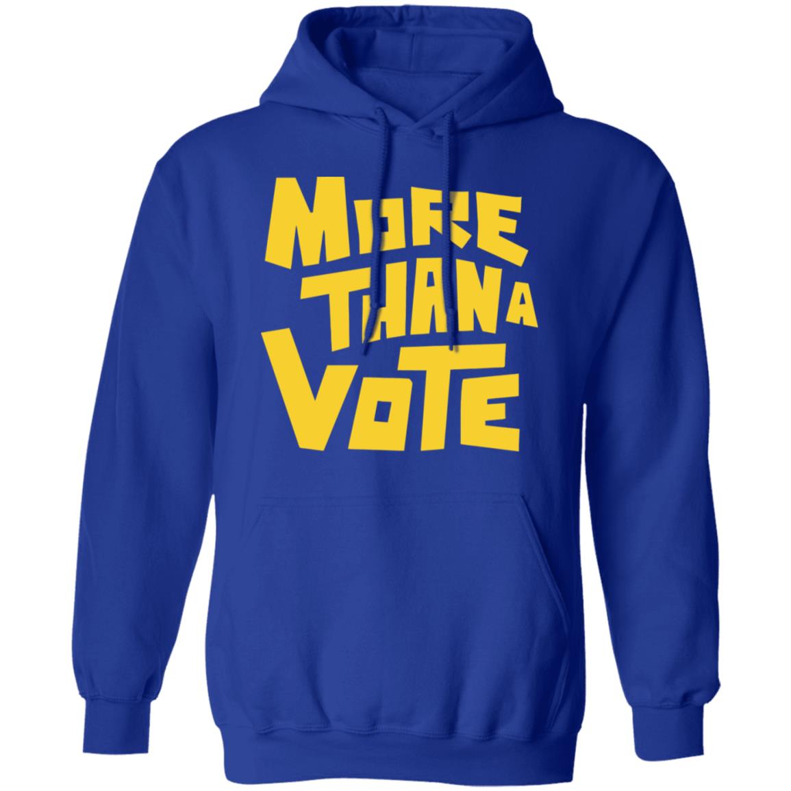 More Than A Vote Merch More Than A Vote Yellow shirt hoodie t shirt - Teechipus