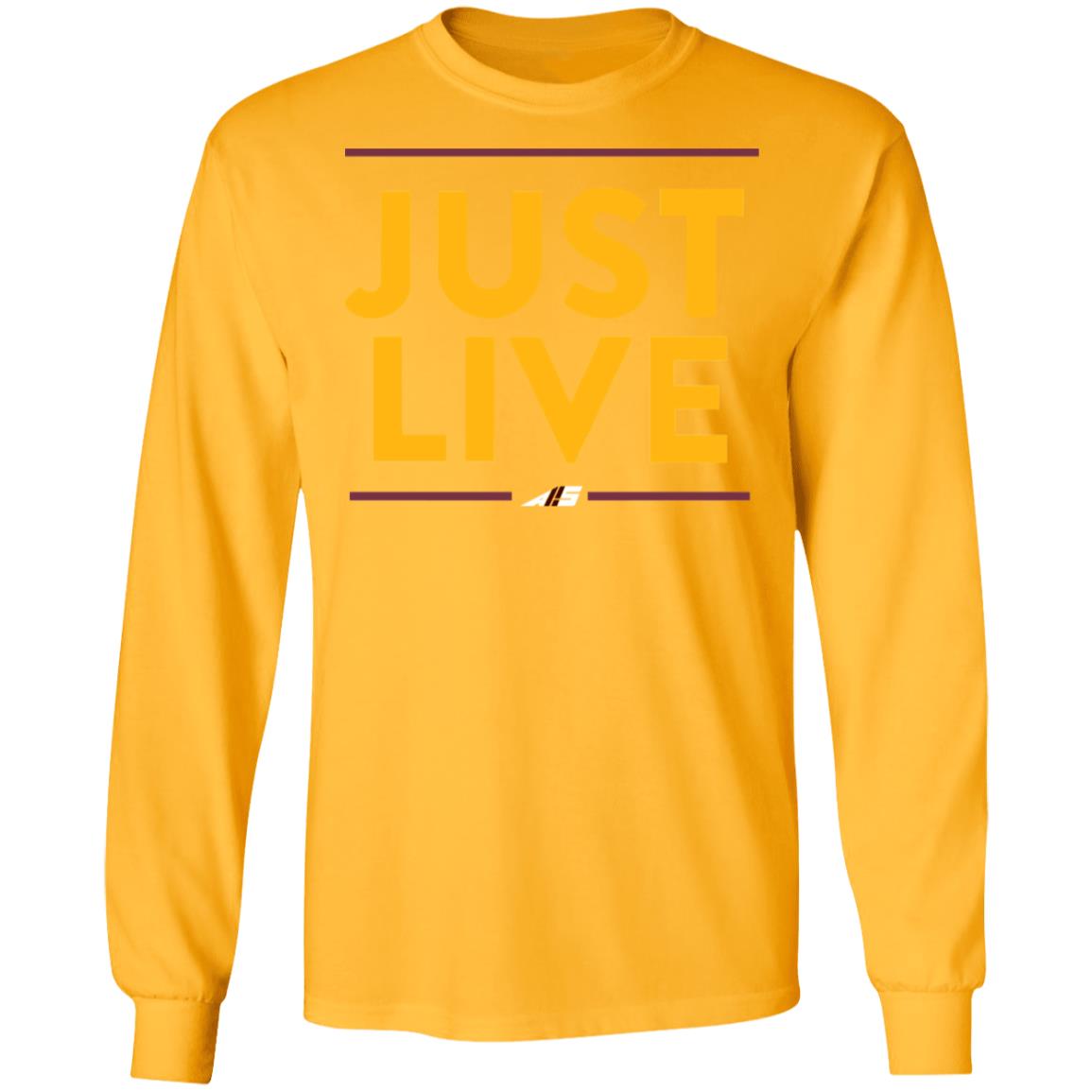 just live t shirt - Teechipus