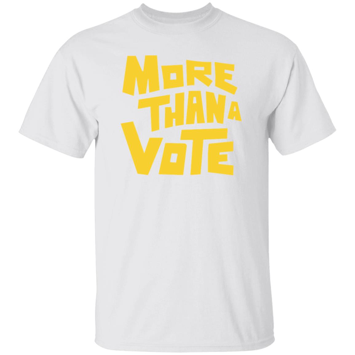 More Than A Vote Merch More Than A Vote Yellow Shirt - Teechipus