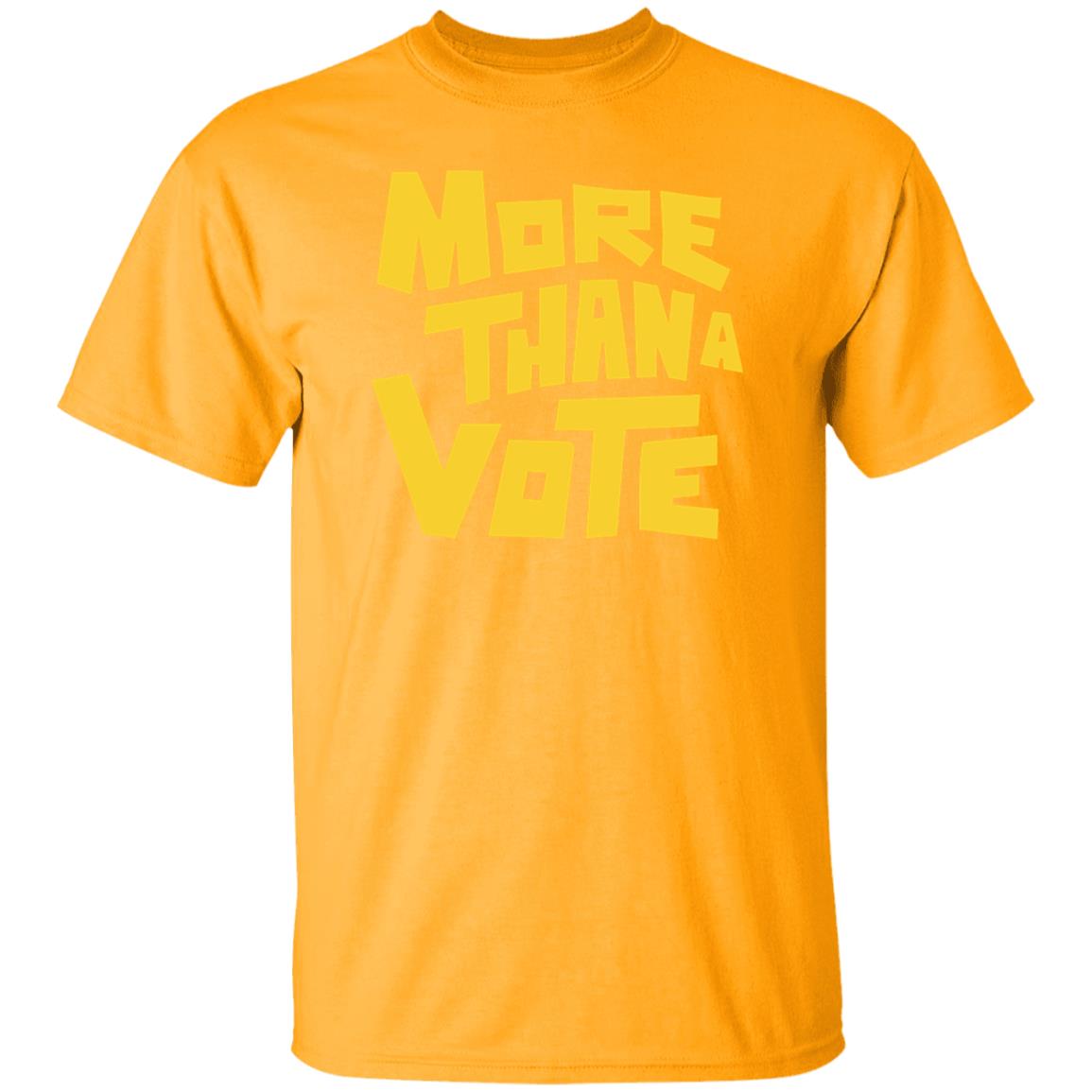 More Than A Vote Merch More Than A Vote Yellow Shirt - Teechipus