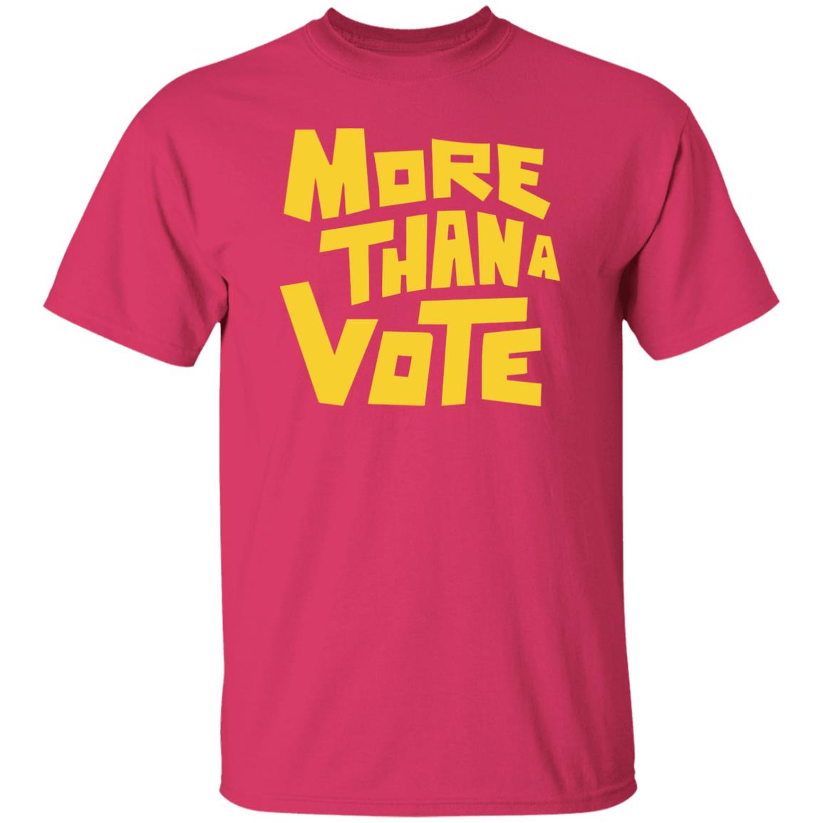 More Than A Vote Merch More Than A Vote Yellow Shirt - Teechipus