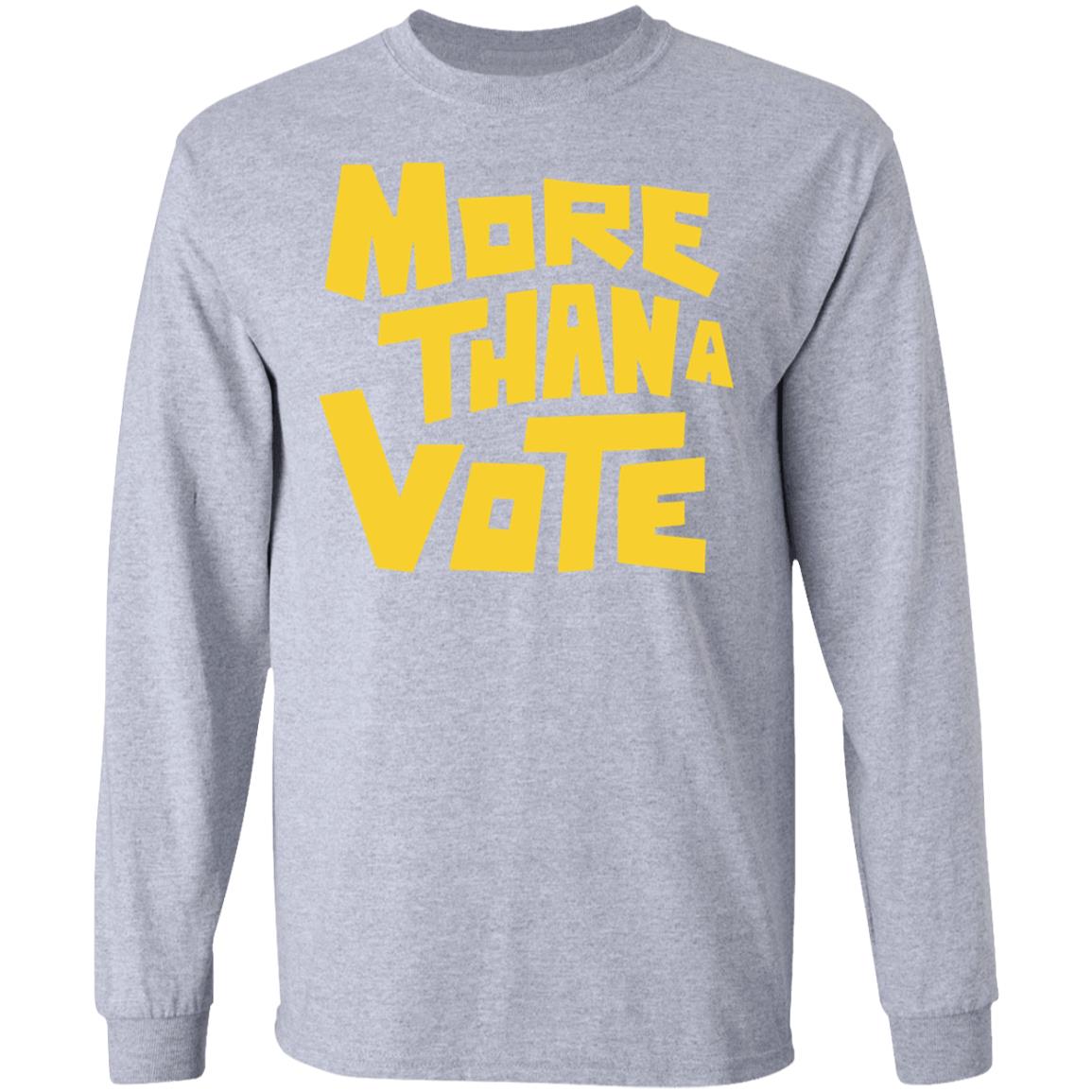 More Than A Vote Merch More Than A Vote Yellow Shirt - Teechipus