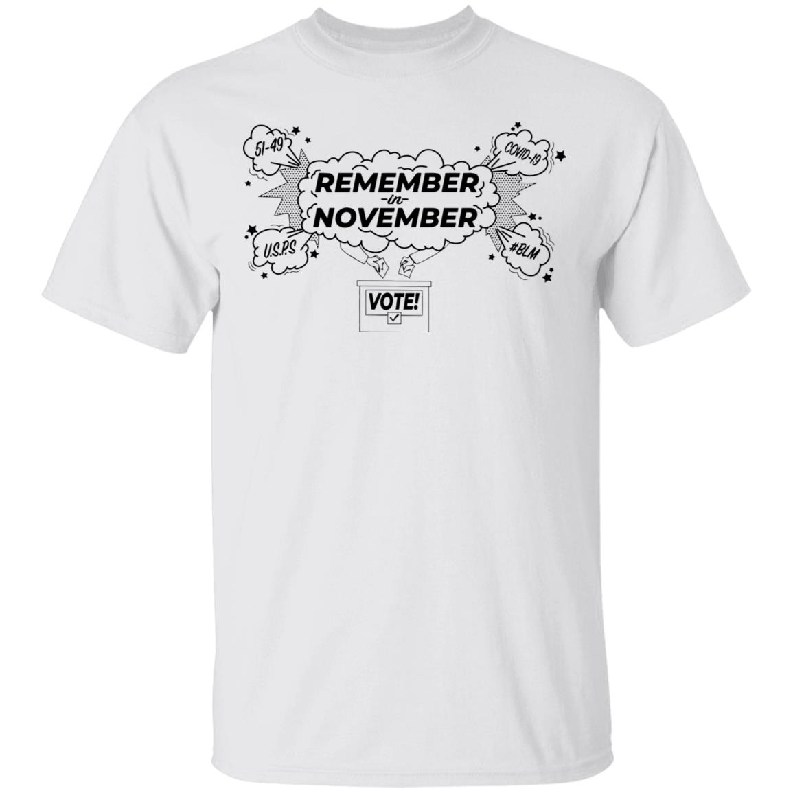 Remember in November t shirt hoodie sweatshirt - Teechipus