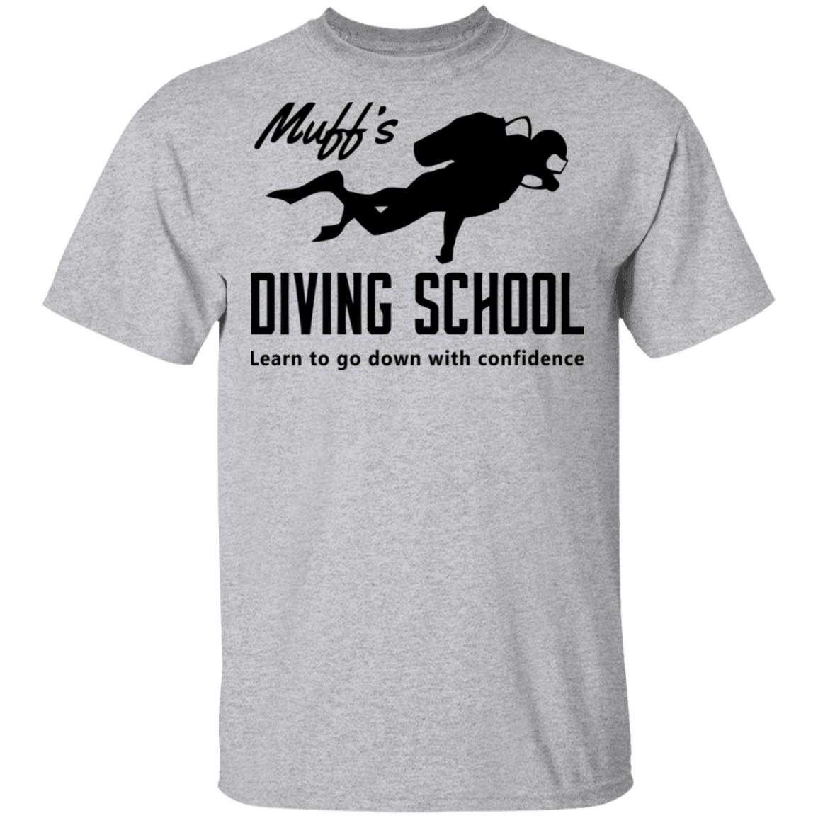 muffs diving school t shirt hoodie sweatshirt - Teechipus