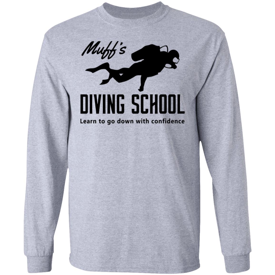 muffs diving school t shirt hoodie sweatshirt - Teechipus