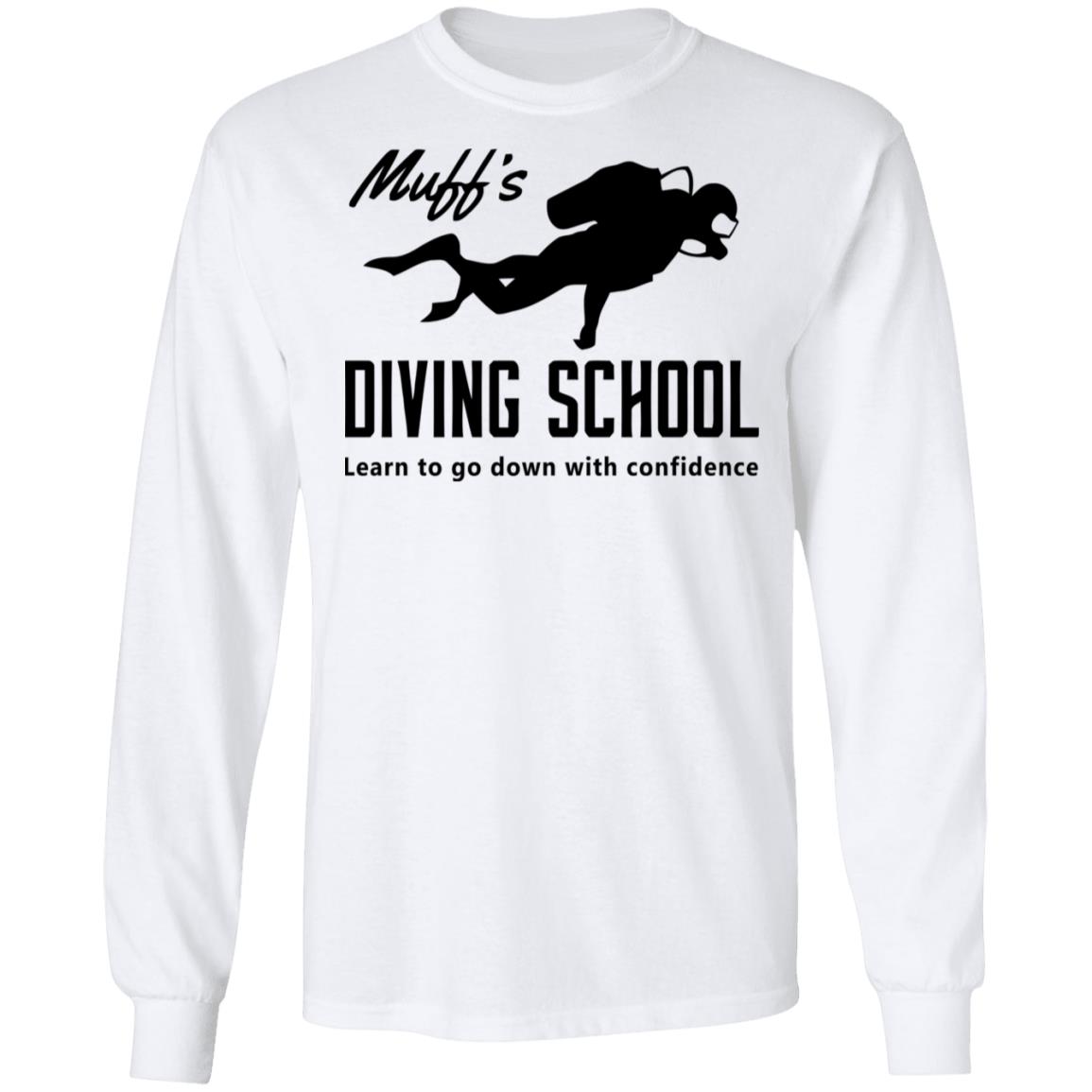 muffs diving school t shirt hoodie sweatshirt - Teechipus