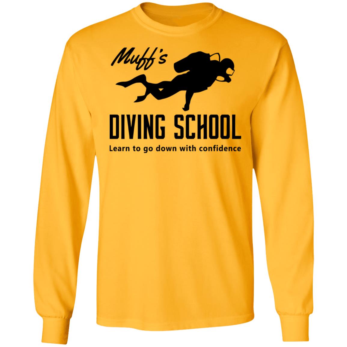 muffs diving school t shirt hoodie sweatshirt - Teechipus
