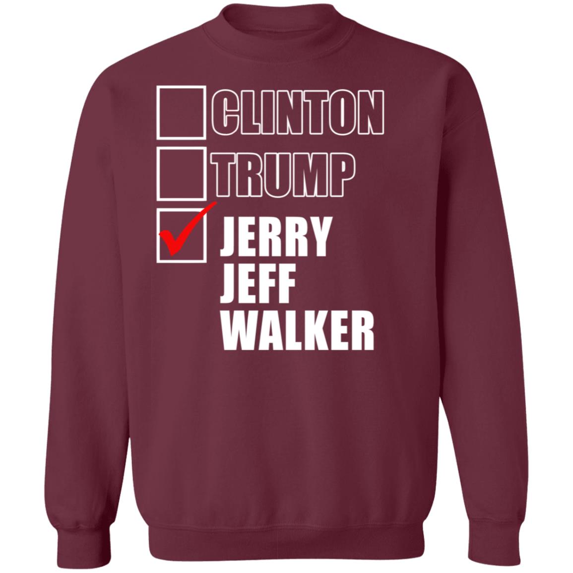 Clinton Trump Jerry Jeff Walker Shirt hoodie sweatshirt - Teechipus