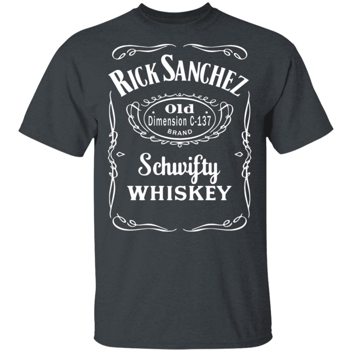 Rick and Morty Jack Daniels Label Parody Shirt hoodie sweatshirt - Teechipus