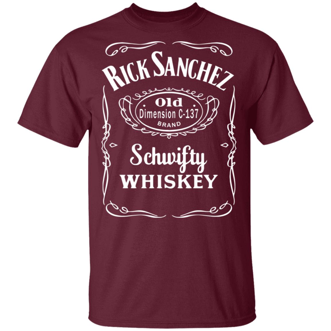 Rick and Morty Jack Daniels Label Parody Shirt hoodie sweatshirt - Teechipus