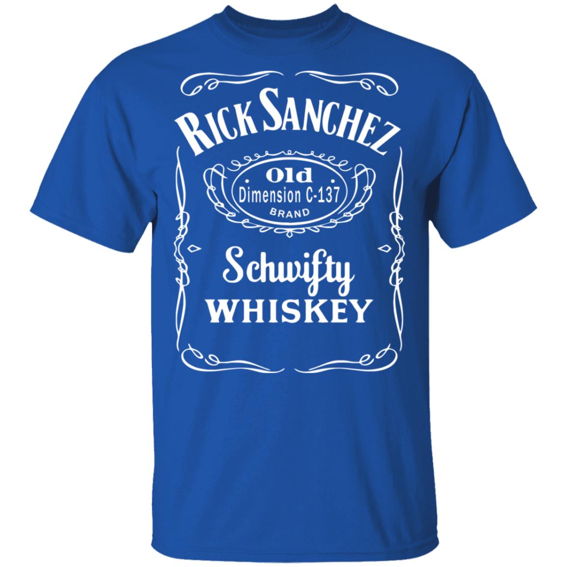Rick and Morty Jack Daniels Label Parody Shirt hoodie sweatshirt - Teechipus