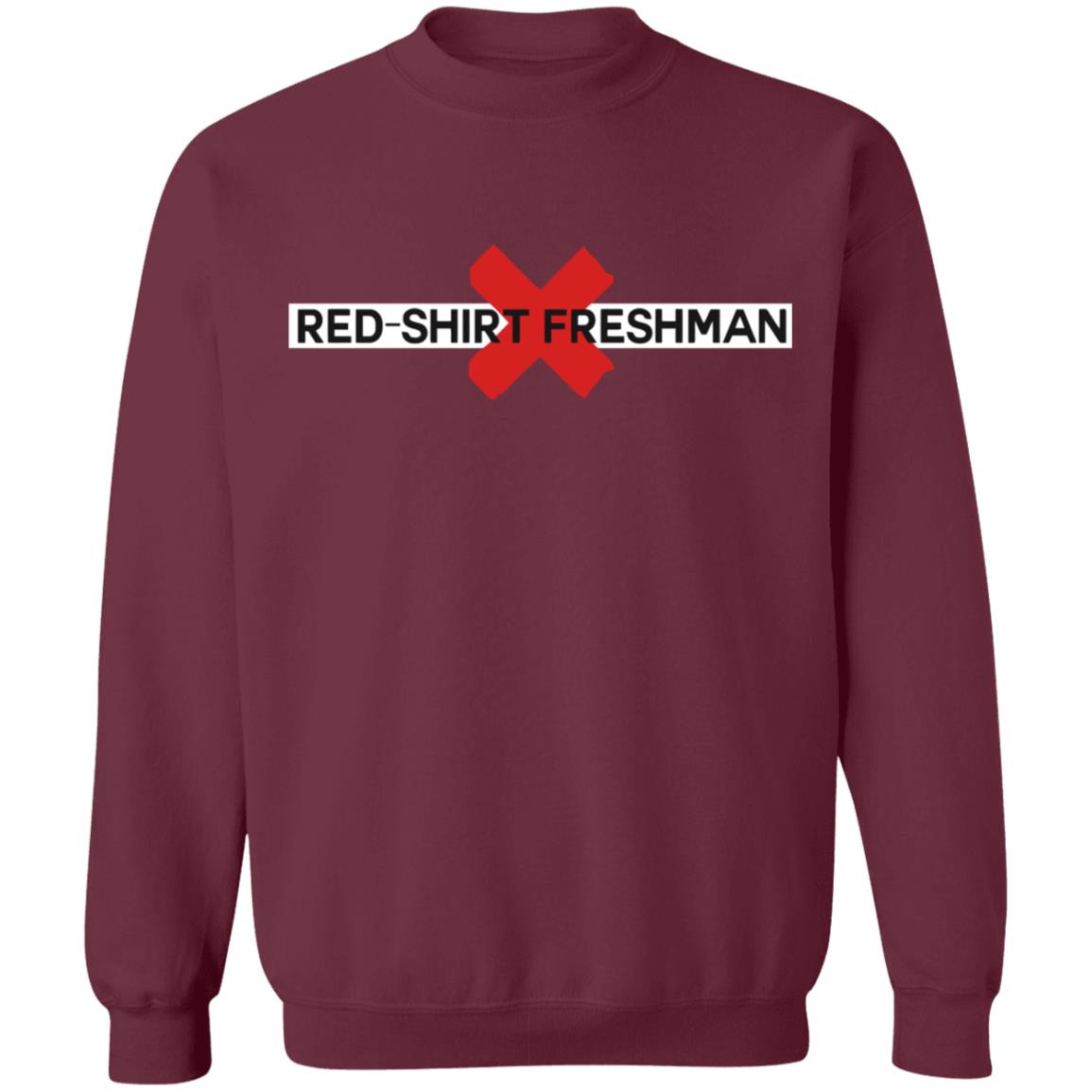 red shirt freshman Shirt hoodie sweatshirt - Teechipus