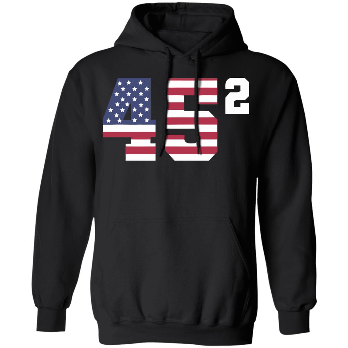 trump 45 Shirt black hoodie t shirt - Teechipus