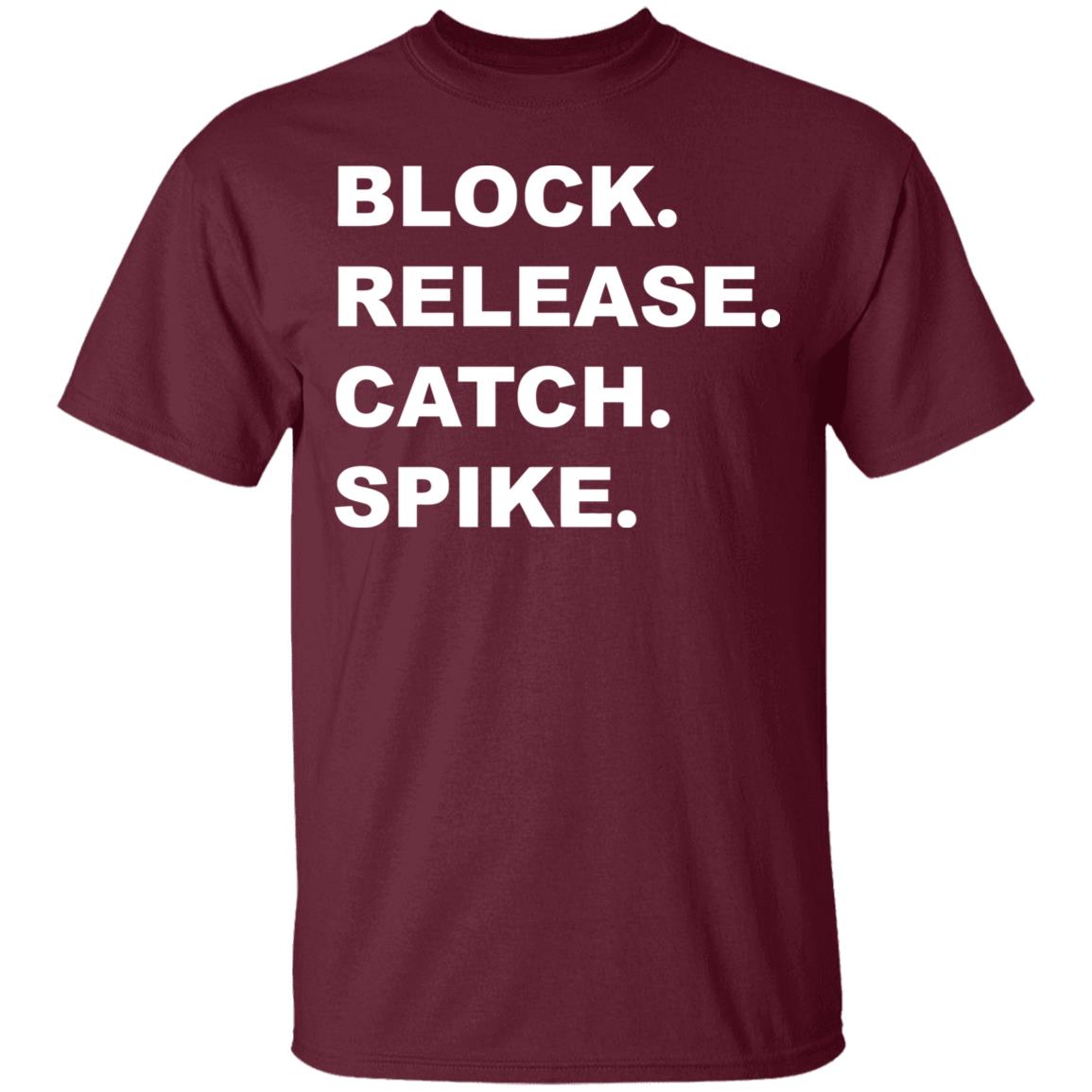 Block Release Catch Spike T Shirt Black Hoodie Swetshirt - Teechipus