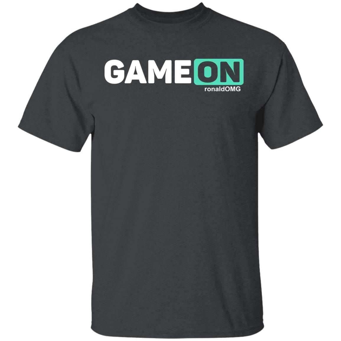 Game ON Sis Vs Bro Shirt Game ON ronaldOMG T Shirt Sis Vs Bro shirt hoodie sweatshirt - Teechipus