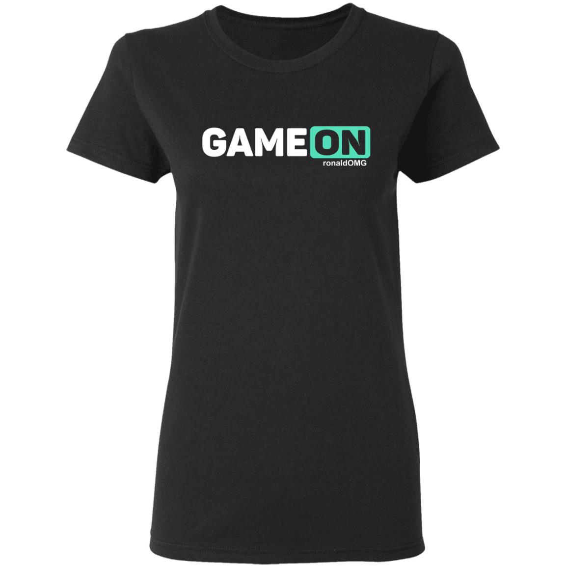 Game ON Sis Vs Bro Shirt Game ON ronaldOMG T Shirt Sis Vs Bro shirt hoodie sweatshirt - Teechipus