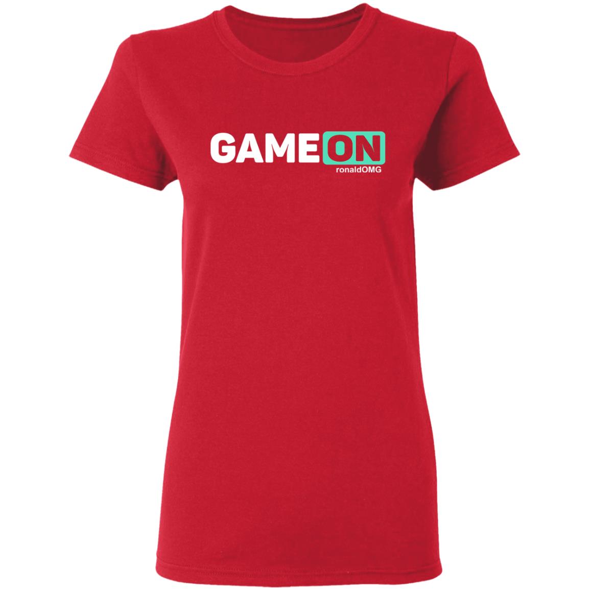 Game ON Sis Vs Bro Shirt Game ON ronaldOMG T Shirt Sis Vs Bro shirt hoodie sweatshirt - Teechipus