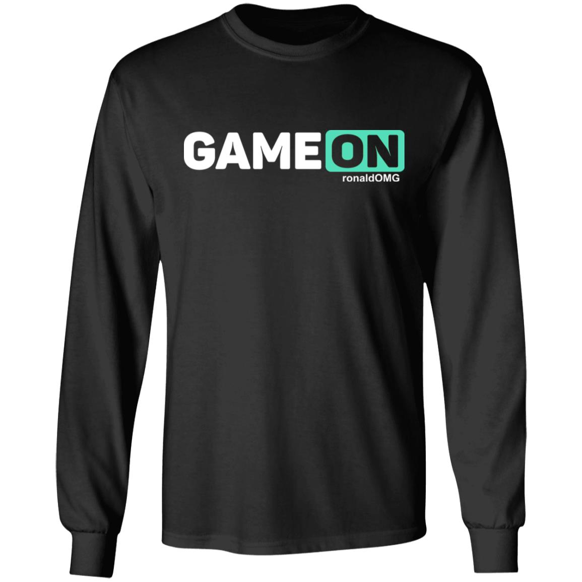 Game ON Sis Vs Bro Shirt Game ON ronaldOMG T Shirt Sis Vs Bro shirt hoodie sweatshirt - Teechipus