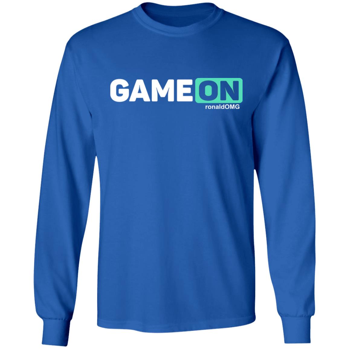 Game ON Sis Vs Bro Shirt Game ON ronaldOMG T Shirt Sis Vs Bro shirt hoodie sweatshirt - Teechipus