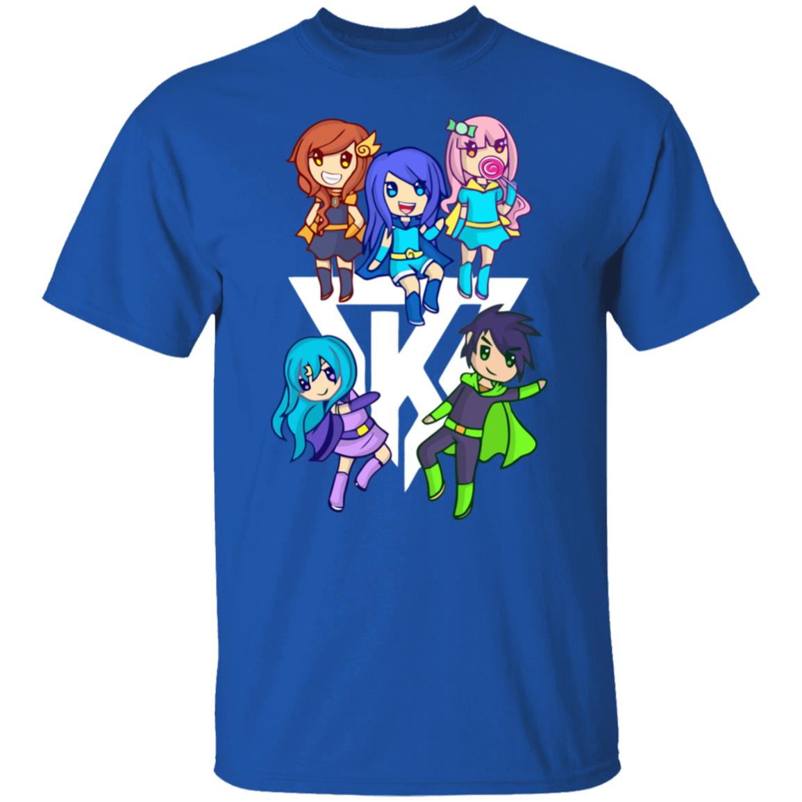 itsfunneh merch krew merch Funneh Krew Heroes Pink t shirt hoodie sweatshirt - Teechipus