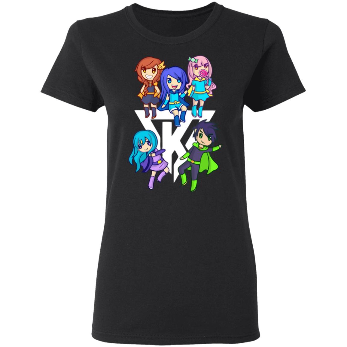 itsfunneh merch krew merch Funneh Krew Heroes Pink t shirt hoodie sweatshirt - Teechipus